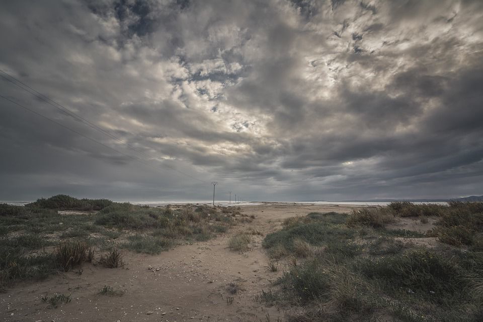 Cloudy Mostly Cloudy Beach